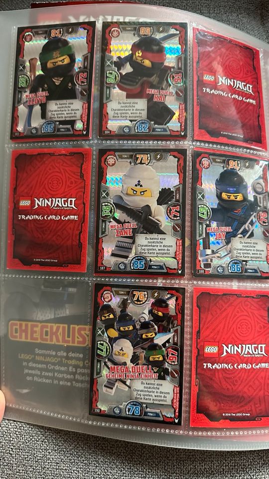Sammle Karten Lego Ninjago (156 Stück ) in Leipzig