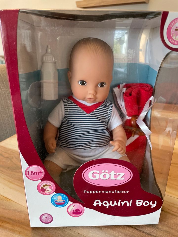 Götz Puppe Babypuppe Aquini Boy in Langenhagen