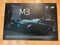 BMW M3 Limousine G80 Poster 84x60cm Isle of Men Green Rheinland-Pfalz - Kirchen (Sieg) Vorschau