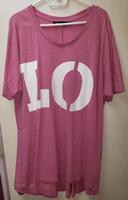 studio untold Ulla Popken T-Shirt oversize pink Gr 50-52 Sachsen - Lichtenau Vorschau