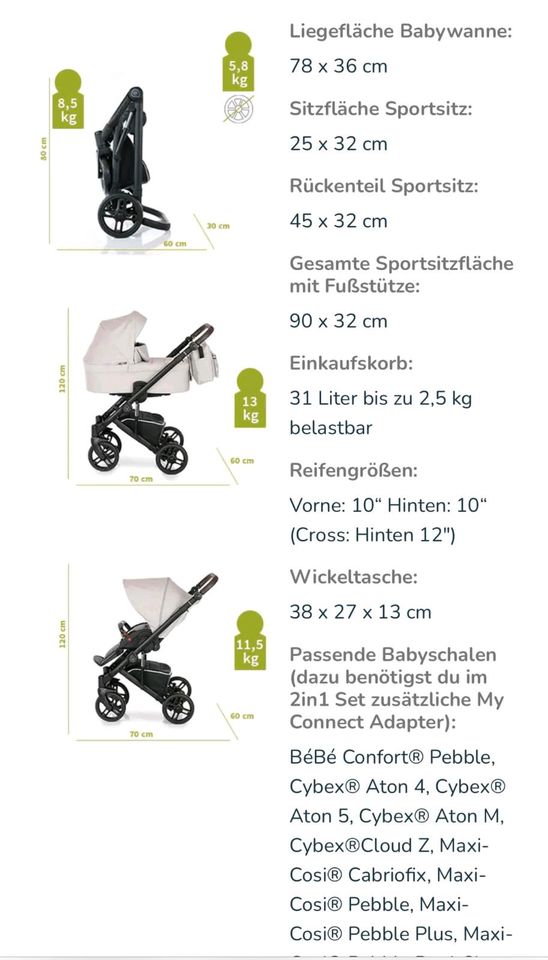 Noax my junior neuwertig 3 in 1 in Mendig