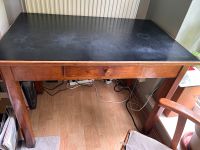 Vintage Küchentisch/Schreibtisch mit schwarzer Platte Nordrhein-Westfalen - Enger Vorschau