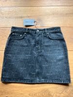 Balenciaga Jeans Mini Rock mit Logo grau FR 40 DE 38 top tasche Berlin - Neukölln Vorschau