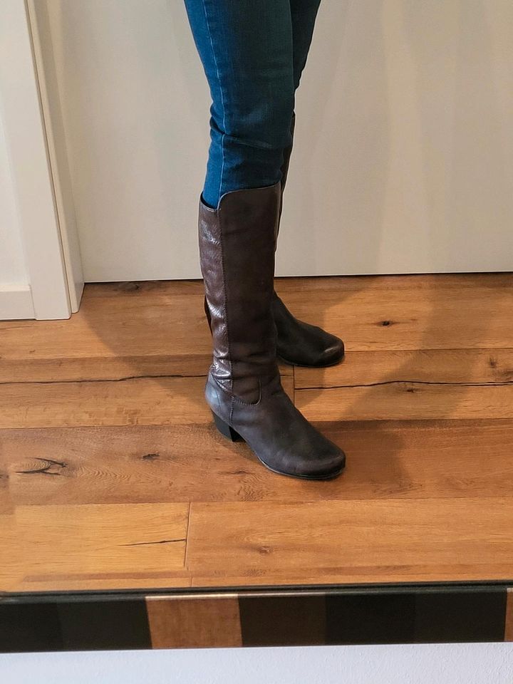 Lederstiefel von JANA Größe 37 in Öhringen