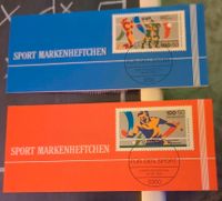 2 Sport Markenheftchen Deutsche Sporthilfe 1989 Berlin - Neukölln Vorschau