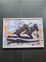 Nike Bild Sneaker 70x50cm inkl. Ikea RIBBA Bilderrahmen Niedersachsen - Lilienthal Vorschau