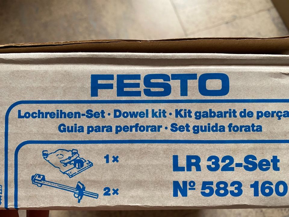 Festool / Festo LR32 System Lochreihen mit Schiene für Oberfräse in Bodenheim