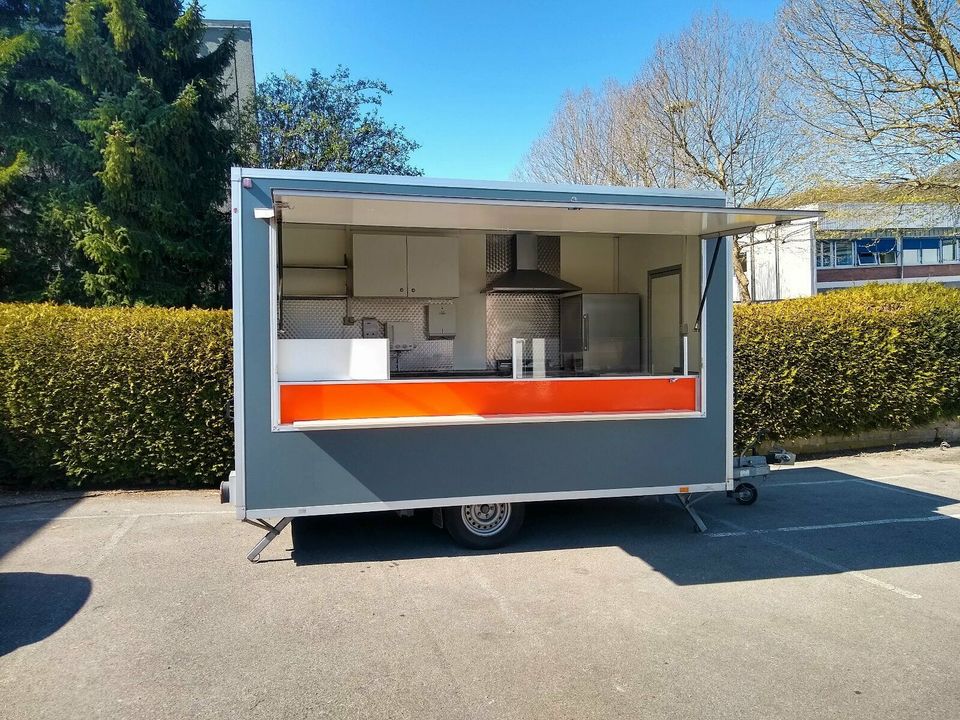 PREISKRACHER Imbisswagen mieten Imbissanhänger Foodtruck trailer in Wülfrath