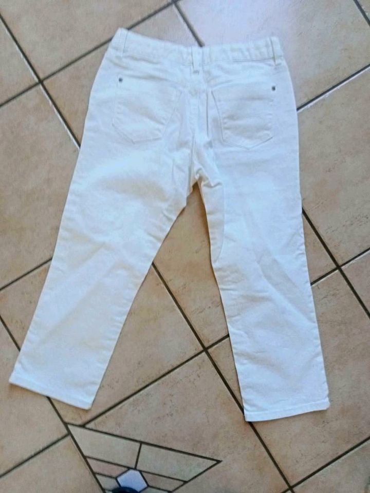 Jeans Caprihose von "GAP Kids" weiß - nie getragen in Leinefelde-Worbis