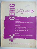 Notenalbum "Gerig Tanzserie 85" Schlager für Klavier/Akkordeon Baden-Württemberg - Ditzingen Vorschau