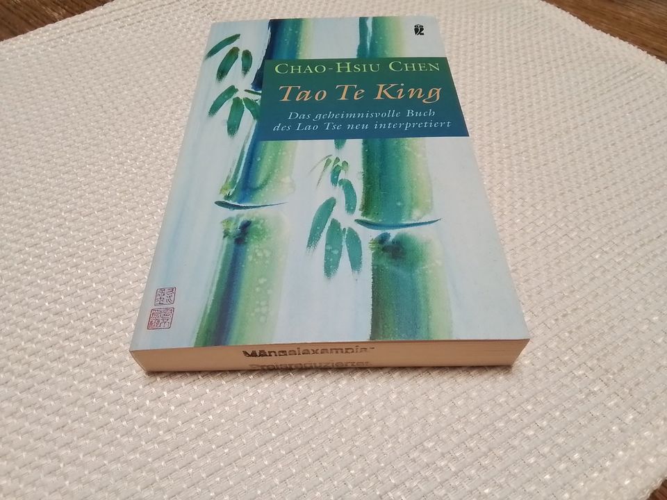 TAO TE KING  *Das geheimnisvolle Buch des Lao Tse ungelesen in Maintal