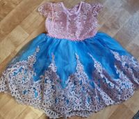 Kleid in rosa / blau Gr. 92 Sachsen-Anhalt - Querfurt Vorschau