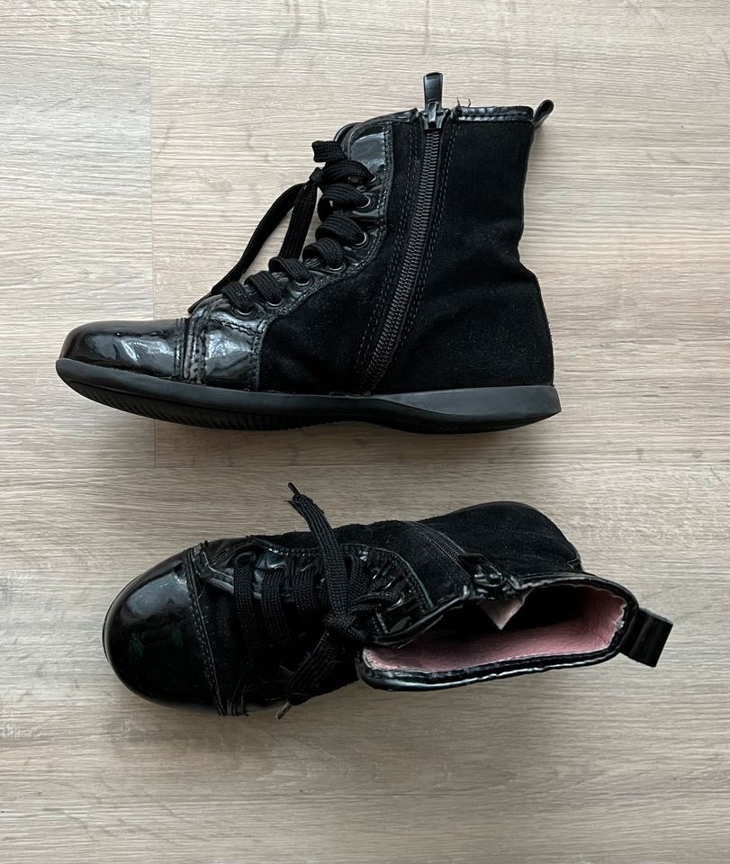 Geox Mädchen Leder Schuhe , Gr. 31 Boots Stiefeletten in Eching (Kr Freising)