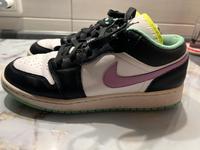 Nike Air Jordan 1 Low Grün Glow Violet Schock GS Hessen - Bad Sooden-Allendorf Vorschau