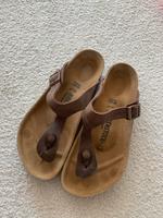 Neuw Birkenstock Gizeh habana Echtleder Leder Zehentrenner Brandenburg - Templin Vorschau