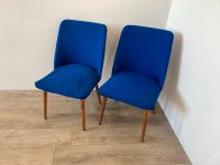 #A 2x DDR Midcentury Cocktailsessel blau Loungesesel 60er Vintage Sachsen - Burgstädt Vorschau