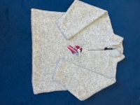 Teddyfleece  Pulli/Shirt Größe 116/122 Natur/grau Hessen - Karben Vorschau