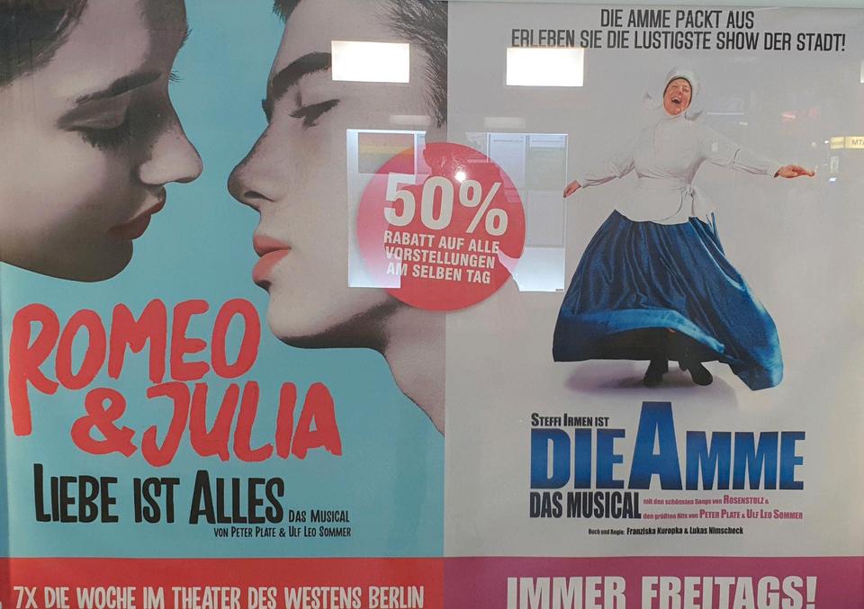 ❗ Sale ❗ 50% Rabatt Musical Die Amme Berlin Last Minute Angebot in Berlin