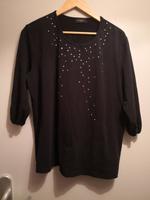 Pullover, schwarz mit Glitzer, Gr. L ,3/4 Arm, neu Sachsen - Flöha  Vorschau