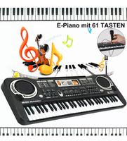 Keyboard E-Piano Klavier Kinder Klaviertastatur Digital 61 Tasten Hessen - Bebra Vorschau