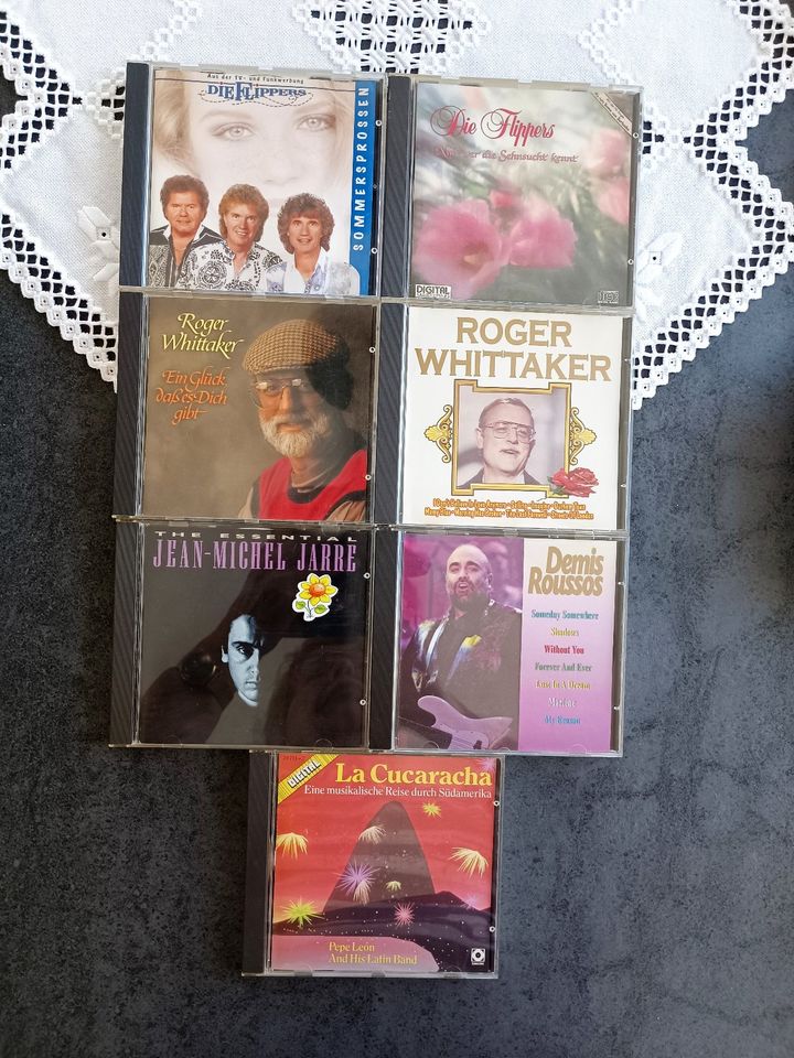 7 Musik CDs Querbeet Konvolut Oldie Mix & Schlager in Bad Bederkesa