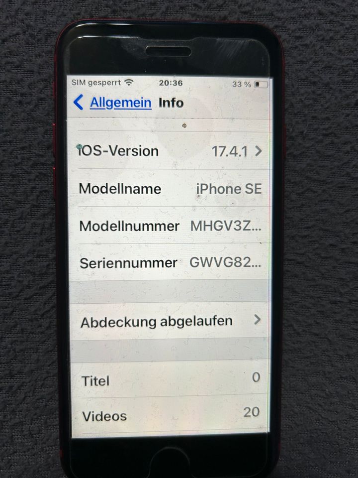 iPhone SE 128gb in Heidenheim an der Brenz