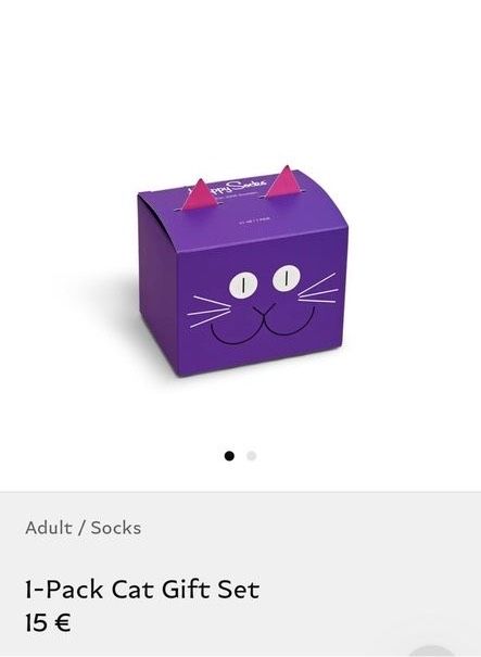 Happy Socks Geschenk Box CAT  Size 41-46 in Hamburg