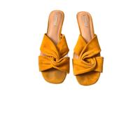 H&M Sandeln Schuhe Wildleder Gelb Pumps Heels Mules Nordrhein-Westfalen - Mönchengladbach Vorschau