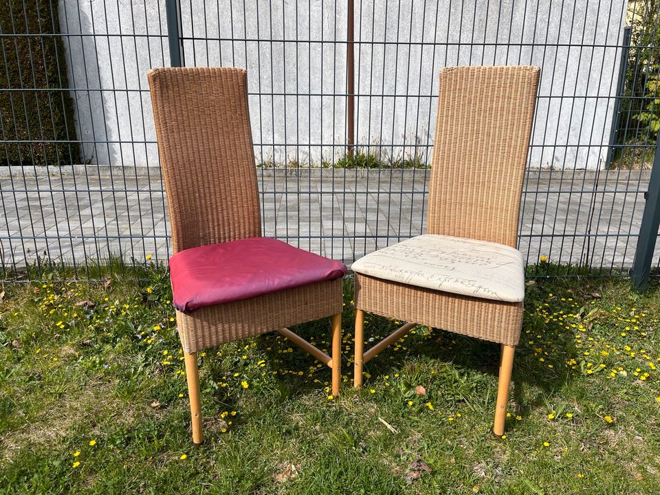 Esszimmer Stühle aus Korb in Ottobrunn