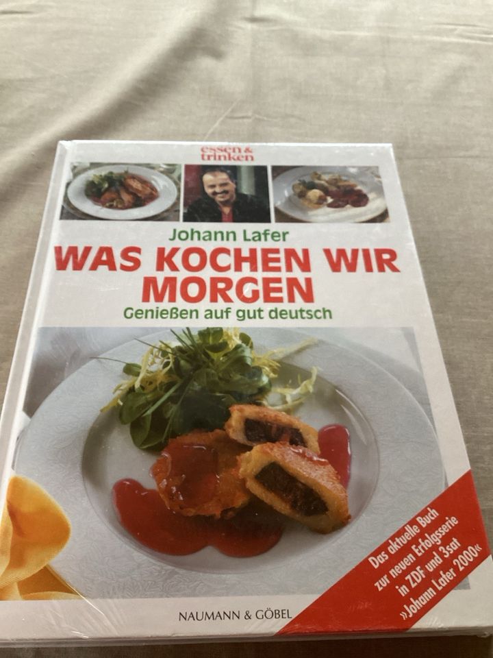 Zwergenbücher 2 Stück, Johann Lafer : Was kochen wir Morgen in Züsch