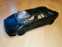 Lamborghini Diablo Maisto 1:18 Matt Schwarz Tuning Modellauto Bayern - Glonn Vorschau