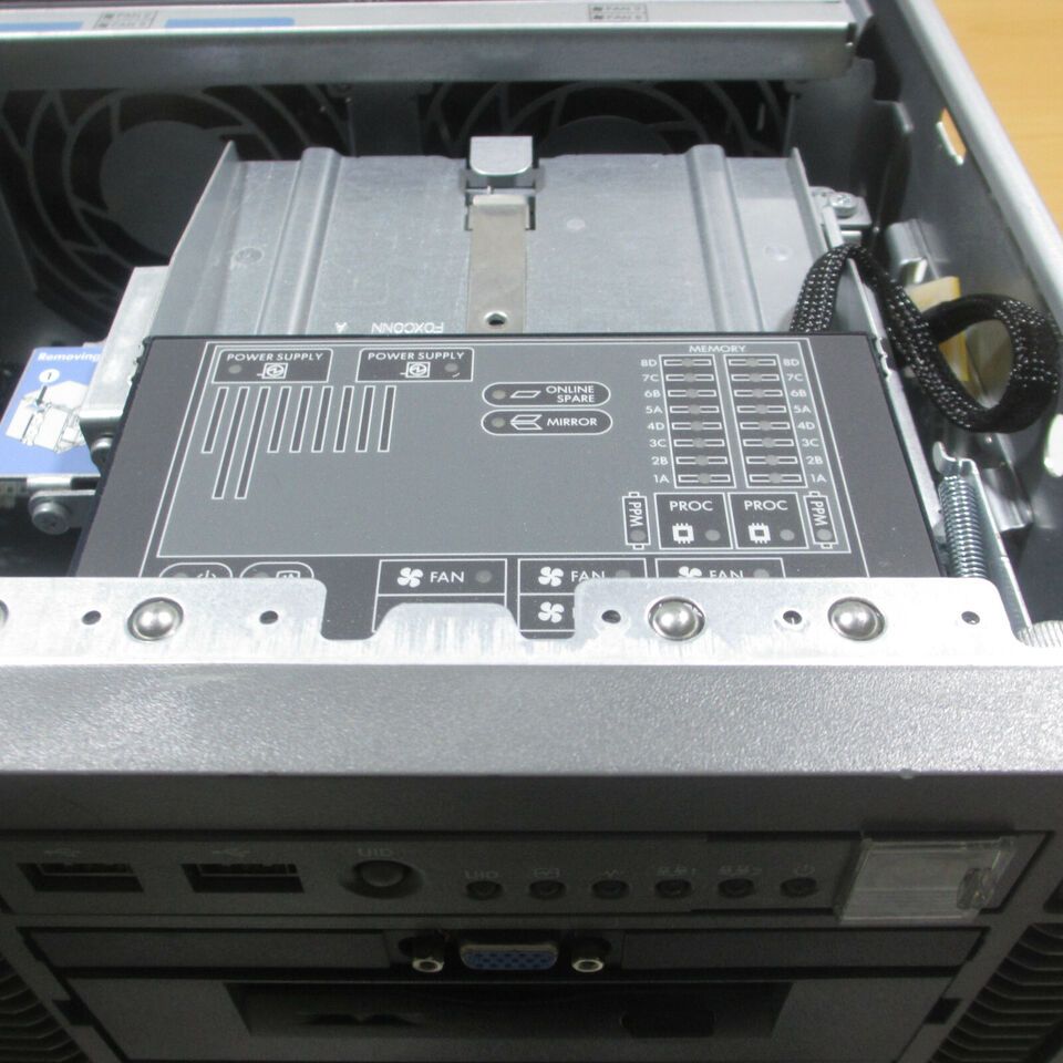 HP ProLiant ML 370 G5 Server, Intel Xeon, 6,4 TB Festplatten in Heidesheim