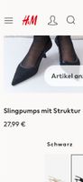 H&M Pumps schwarz Brandenburg - Bernau Vorschau