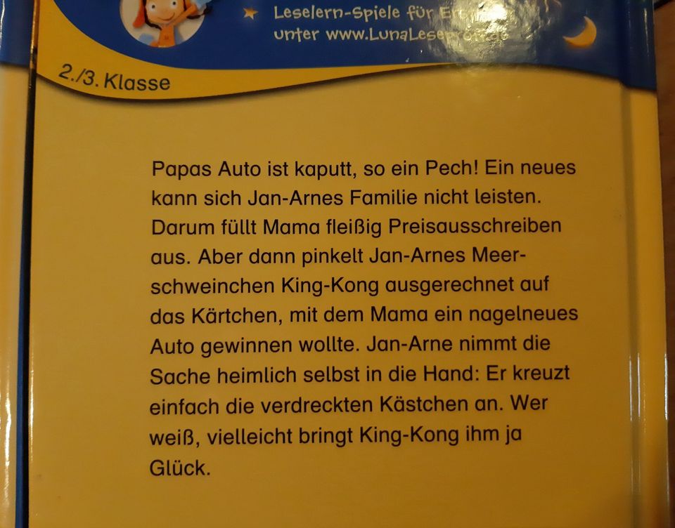 King Kong das Glücksschwein Kinderbuch Meerschweinchen 8 -10 J. in Jüchen