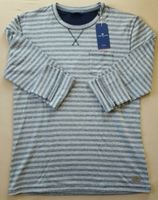 Tom Tailor Langarm Shirt blau gestreift slim fit Gr.L Mecklenburg-Vorpommern - Neubrandenburg Vorschau