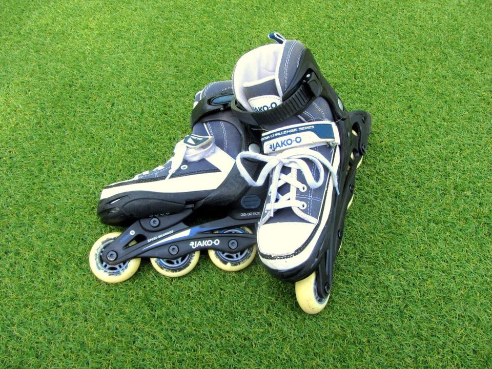 Inliner Inline Skates Jako-o Hudora Turnschuh Gr.32 33 34 35 in Köthen (Anhalt)