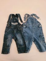 2x Jeans Latzhosen 74/80 Bayern - Greußenheim Vorschau