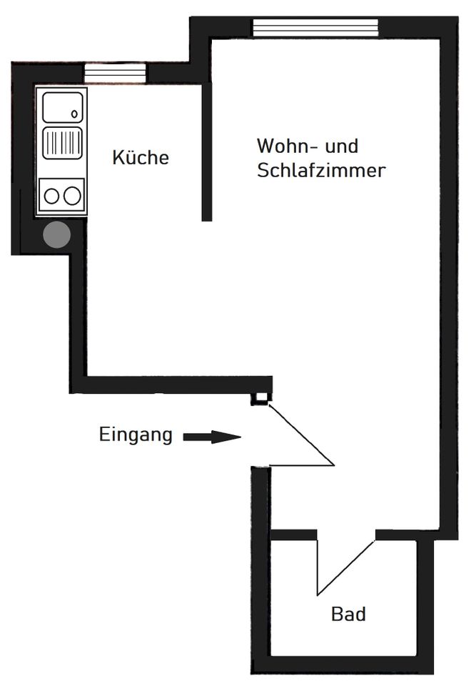 Staufen: gestaltbare und geräumige Wohnung mit ausgebautem Hobbyraum und Einzelgarage in Staufen im Breisgau