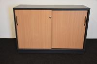 Büromöbel Sideboard 2OH, 120cm breit, anthrazit/Buche,Art.Nr N334 Nordrhein-Westfalen - Zülpich Vorschau