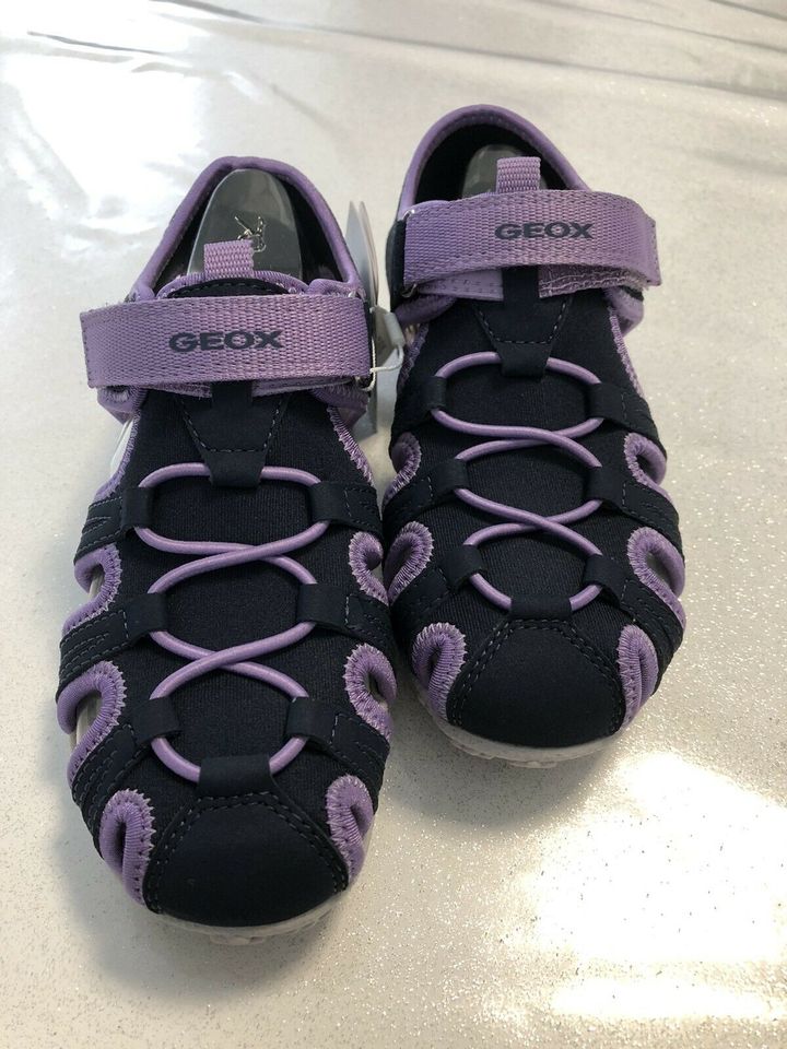 Geox Sandalen Gr. 31 Navy/Lila ungetragen in Lichtenfels