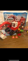 Playmobil Baustelle 5282 Kettenbagger rot mit OVP viel Zubehör Bayern - Großheubach Vorschau