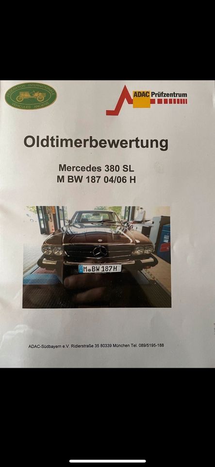 Mercedes SL Cabrio / Tausch möglich in Ilmtal-Weinstraße
