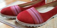 Wunderschöne rote Leder-Gabor-schuhe, ungetragen Bayern - Marloffstein Vorschau