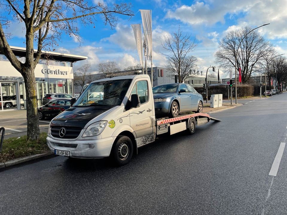 Abschleppdienst, Pannenhilfe, Autoüberführung in Hamburg