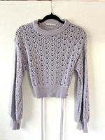 Strick-Boho Pullover Flieder Pull&Bear Hessen - Kassel Vorschau