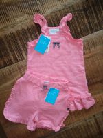 Neu Feetje Sommer Set shorts und top 80 luftig pink  Volant Nordrhein-Westfalen - Borken Vorschau