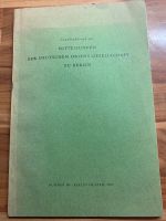 Mitteilungen der Deutschen Orient-Gesellschaft zu Berlin 1972 Niedersachsen - Emden Vorschau