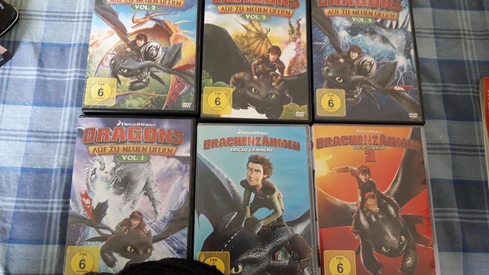 6 kinder DVD Dragons/Drachen Zähmen in Osnabrück