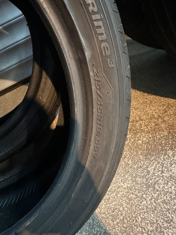 215/45 R18 89v hankook ventus prime 7mm Sommerreifen in Köln