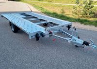 Autotransporter Autoanhänger Trailer Seilwinde 360cm x 190cm 1,5t Bayern - Mühlhausen i.d. Oberpfalz Vorschau